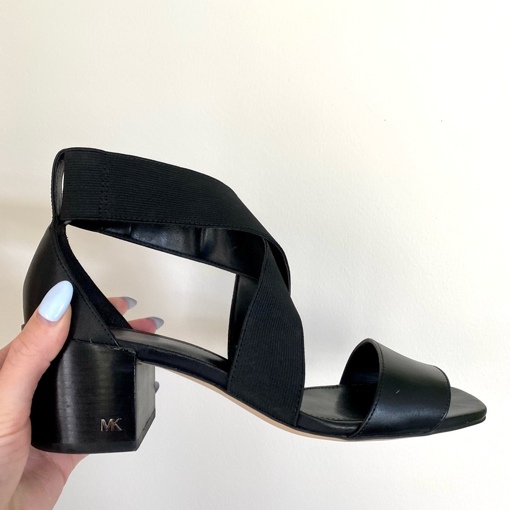Michael Kors Black Heeled Sandal
